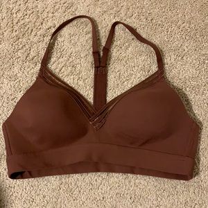 Athleta Everday Bra in Powervita Small Mocha Brown